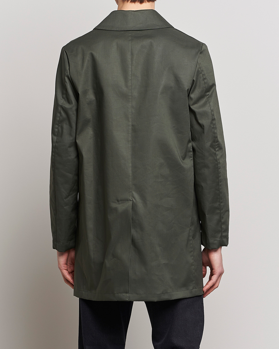 Heren | Jassen | Mackintosh | Cambridge Car Coat Bottle Green