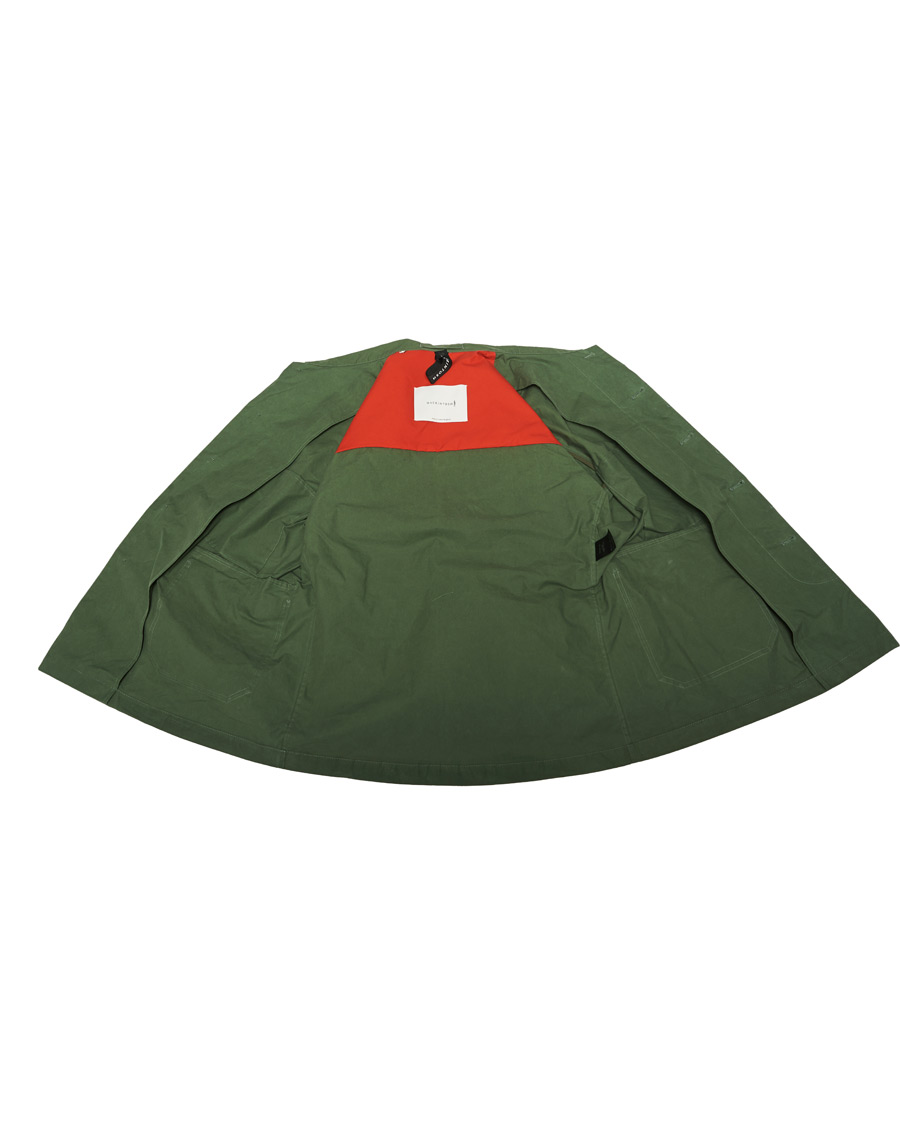 Homme | Manteaux Et Vestes | Mackintosh | Drizzle Chore Dry Wax Shirt Jacket Winter Moss