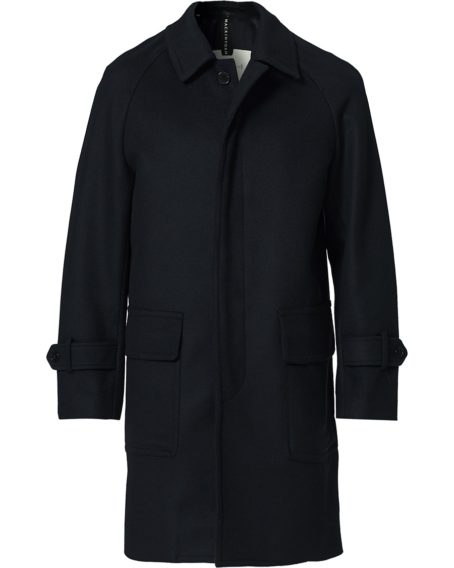 Homme | Manteaux Et Vestes | Mackintosh | Arnhall Wool/Cashmere Raglan Coat Navy