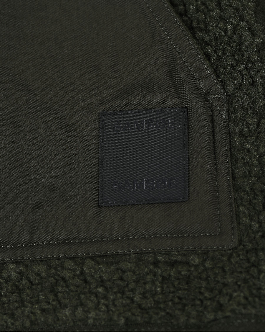 Homme | Pulls Et Tricots | Samsøe Samsøe | Samsøe & Samsøe Tim Fleece Vest Deep Depths