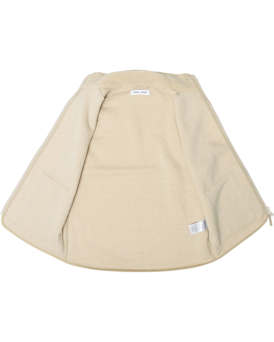 Homme | Pulls Et Tricots | Samsøe Samsøe | Samsøe & Samsøe Tim Fleece Vest Brown Rice