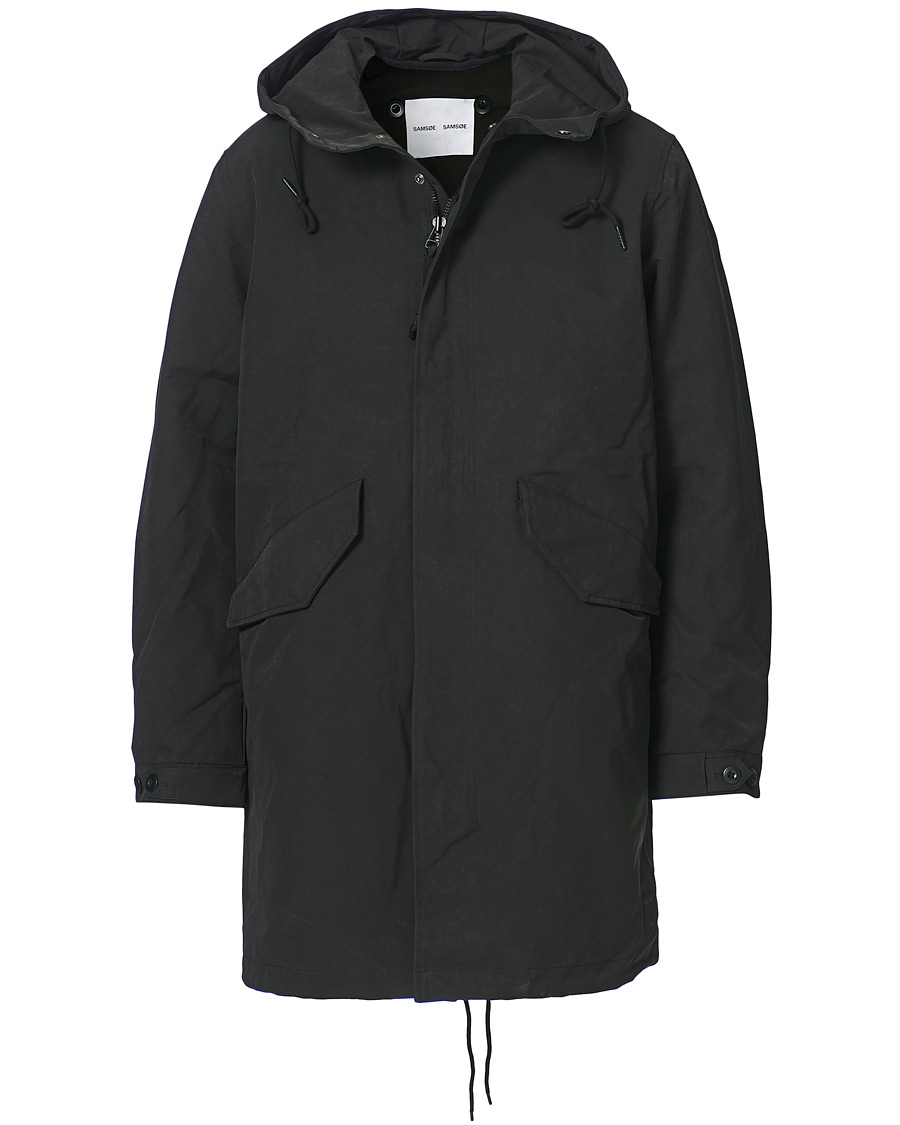 Homme | Manteaux Et Vestes | Samsøe Samsøe | Samsøe & Samsøe Paw Primaloft Padded Parka Black
