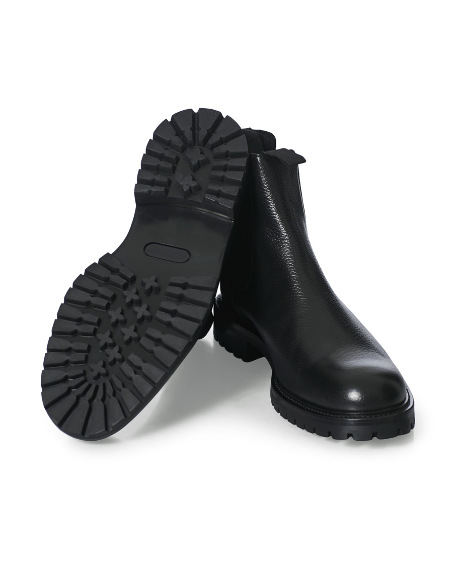 Homme | Common Projects Winter Chelsea Boot Black Nappa | Common Projects | Winter Chelsea Boot Black Nappa