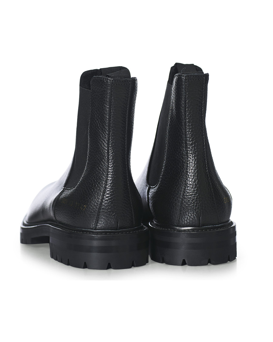 Homme | Common Projects Winter Chelsea Boot Black Nappa | Common Projects | Winter Chelsea Boot Black Nappa