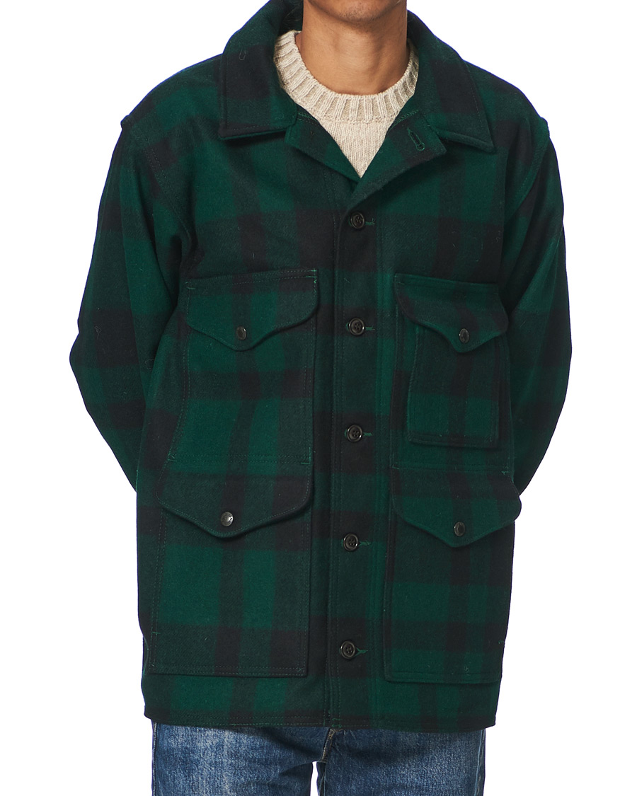 Heren | Jassen | Filson | Mackinaw Cruiser Shirt Jacket Green/Black