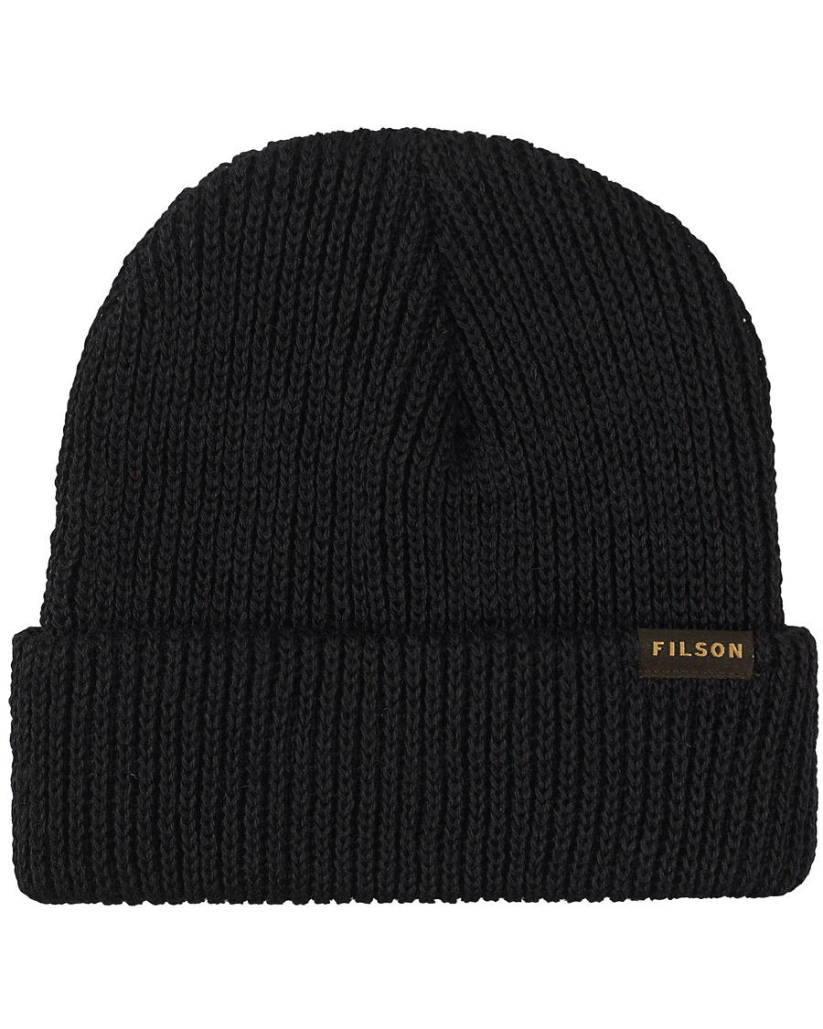 Homme | Filson Wool Watch Cap Black | Filson | Wool Watch Cap Black