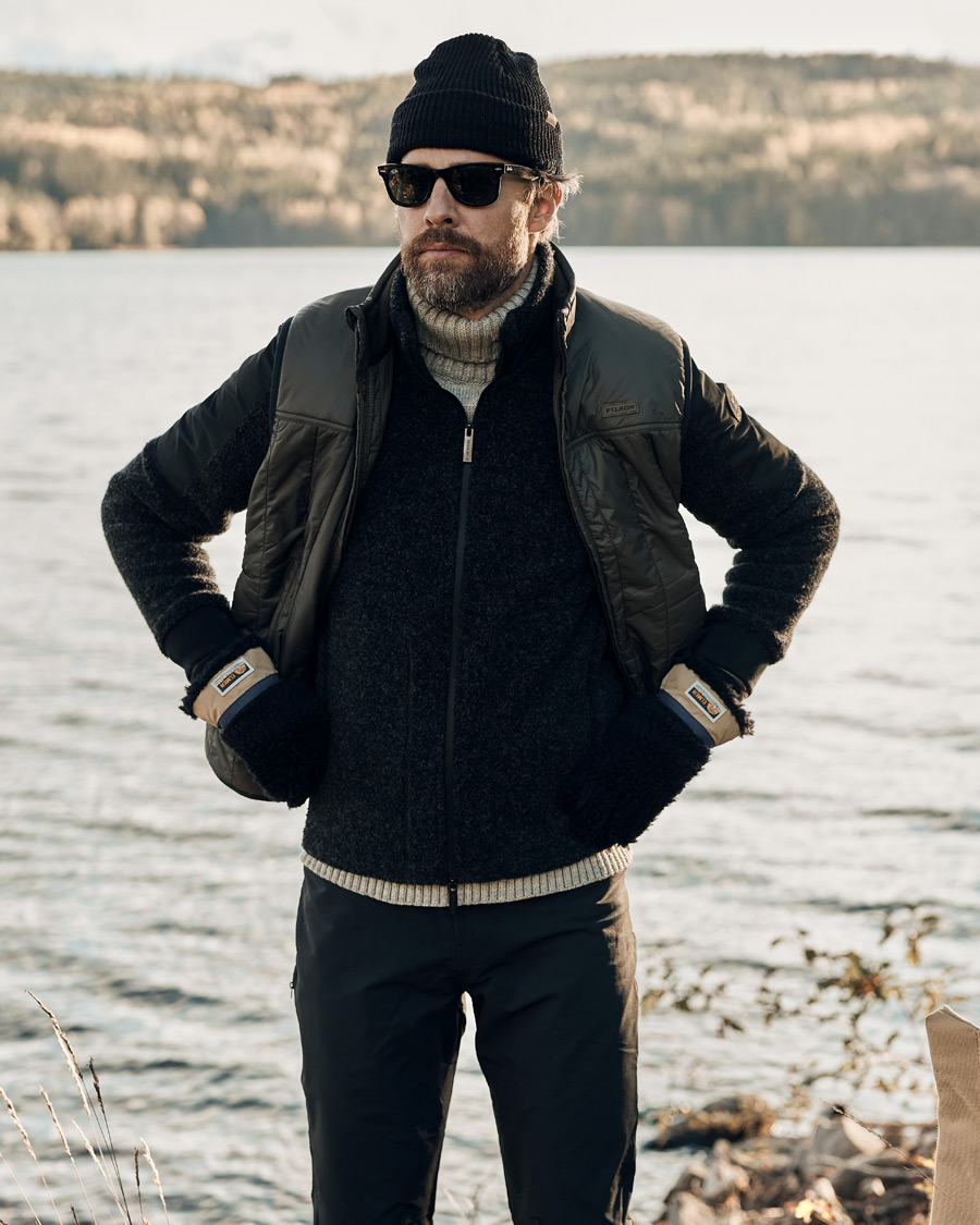 Homme | Filson Wool Watch Cap Black | Filson | Wool Watch Cap Black