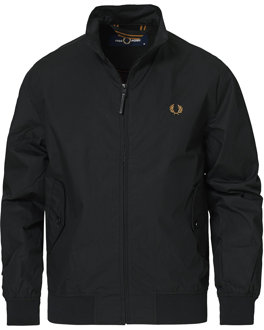 Homme | Manteaux Et Vestes | Fred Perry | Harrington Jacket Black