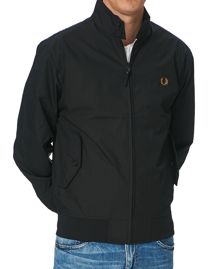 Homme | Manteaux Et Vestes | Fred Perry | Harrington Jacket Black