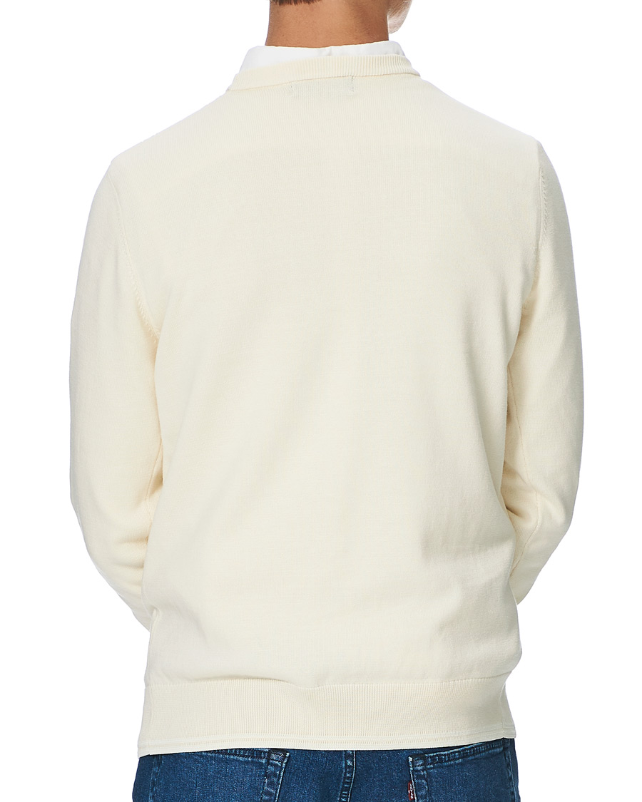 Homme | Pulls Et Tricots | Fred Perry | Cable Knit Crew Neck Jumper Ecru
