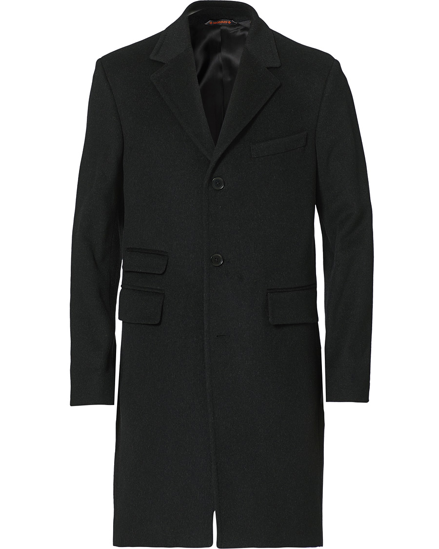 Homme | Manteaux Et Vestes | Morris | Wesley Wool/Cashmere Coat Grey