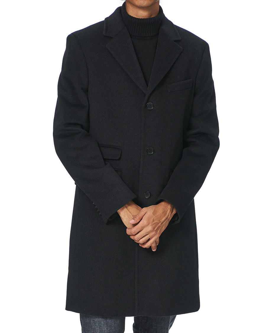 Homme | Manteaux Et Vestes | Morris | Wesley Wool/Cashmere Coat Grey