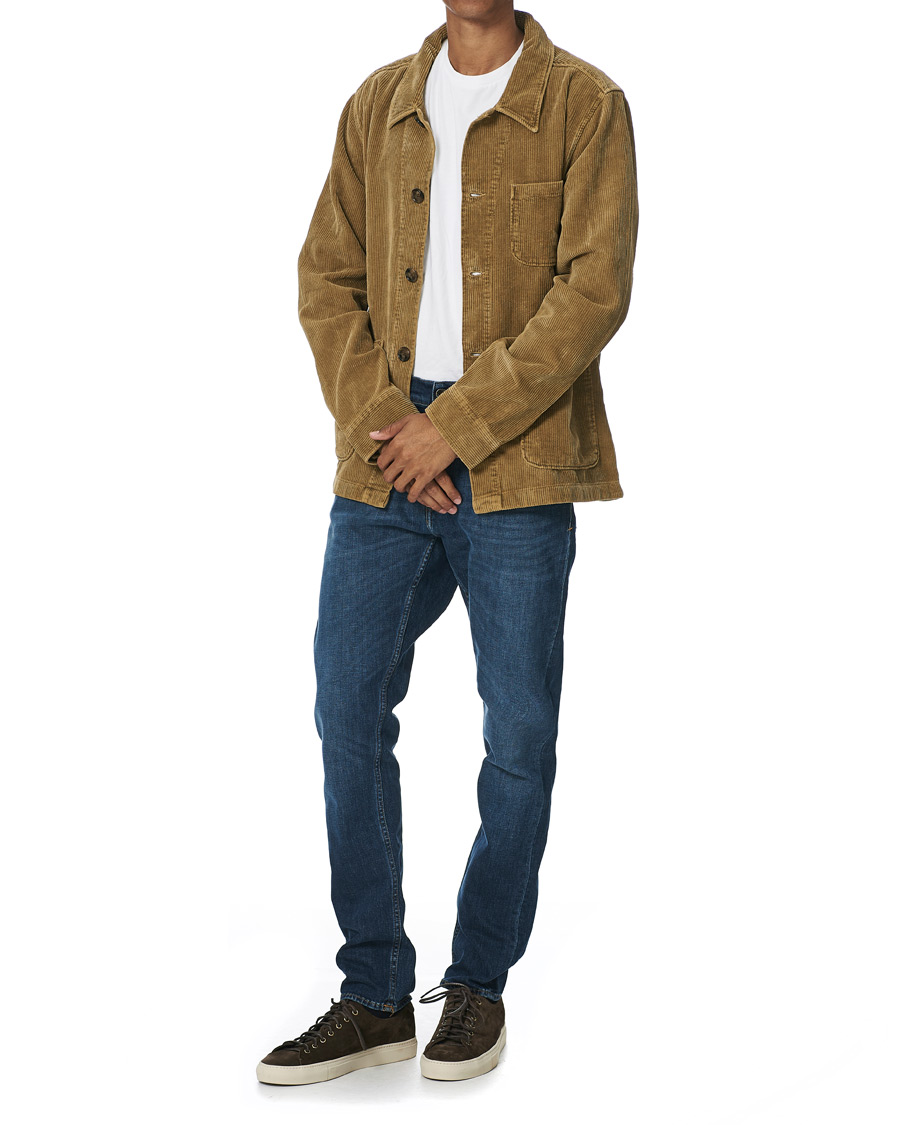Homme | Chemises | Morris | Pennon Cord Shirt Jacket Beige