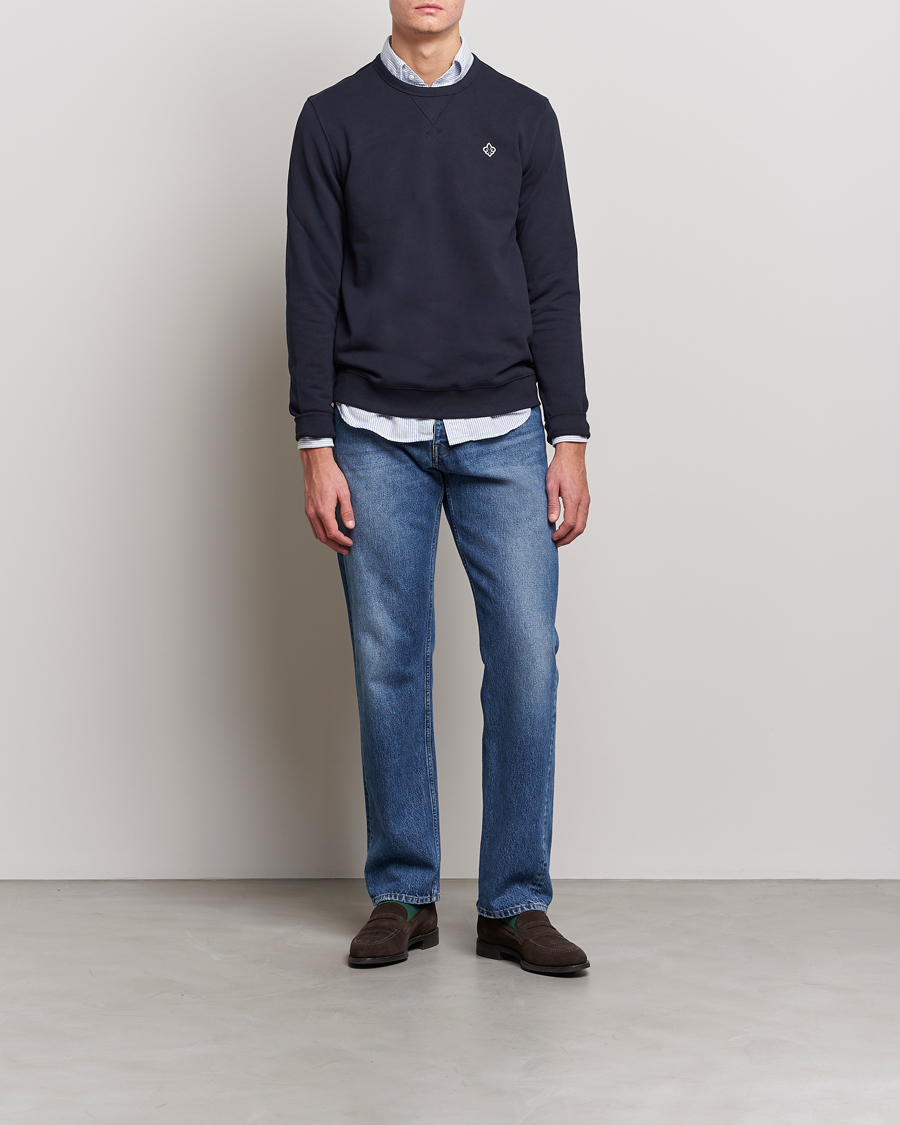 Homme | Pulls Et Tricots | Morris | Lily Sweatshirt Old Blue