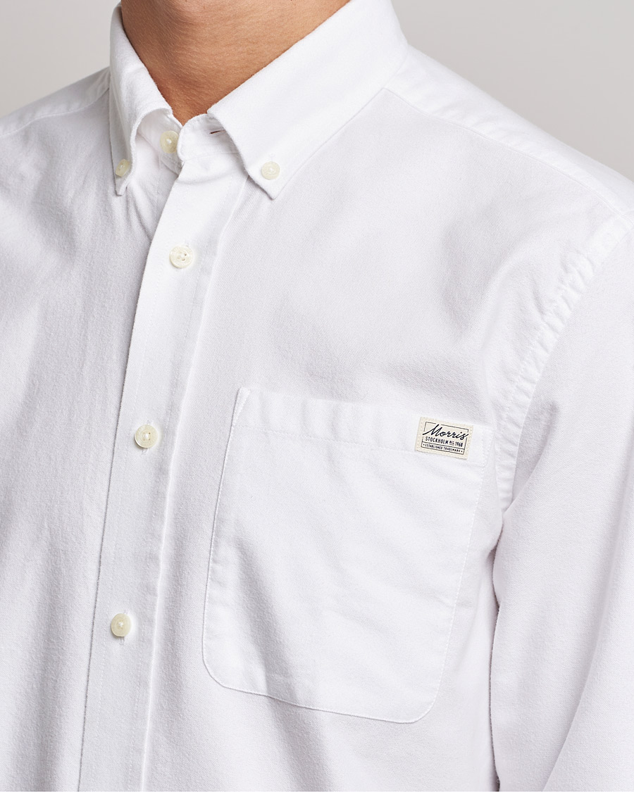 Homme | Chemises | Morris | Original Brushed Oxford Shirt White