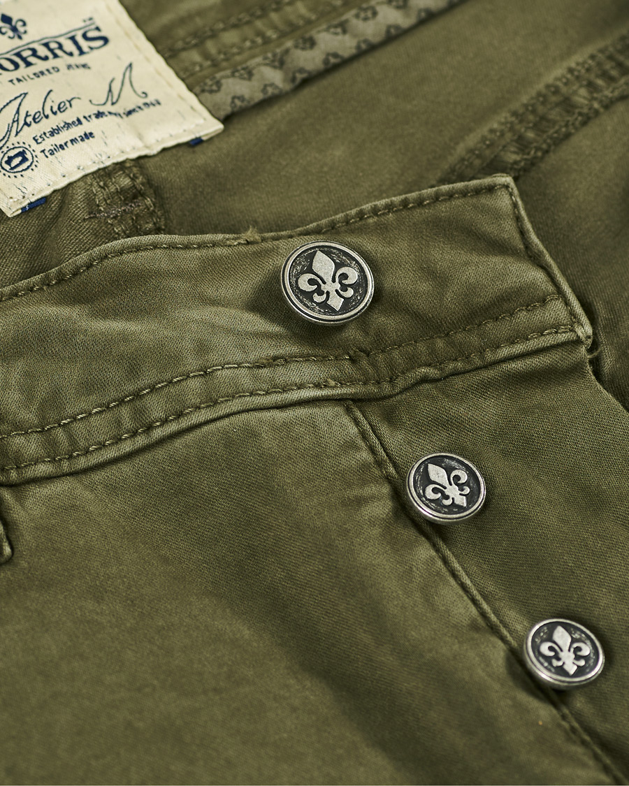 Homme | Pantalons | Morris | James Brushed Chinos Olive