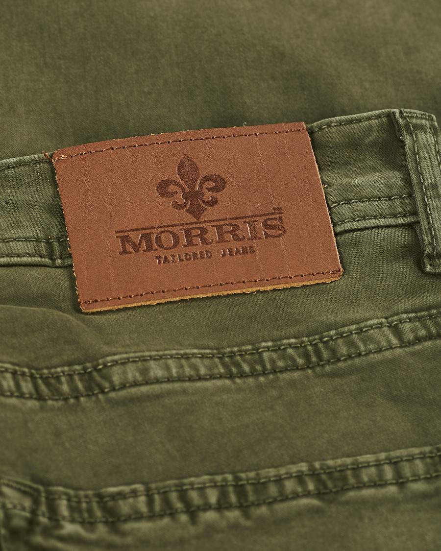 Homme | Pantalons | Morris | James Brushed Chinos Olive