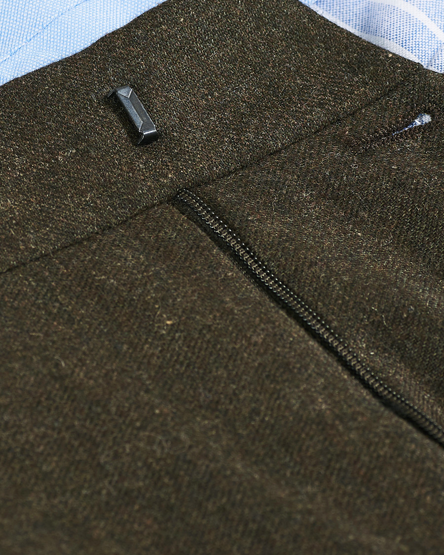 Homme | Pantalons | Morris | Rodney Flannel Trousers Brown
