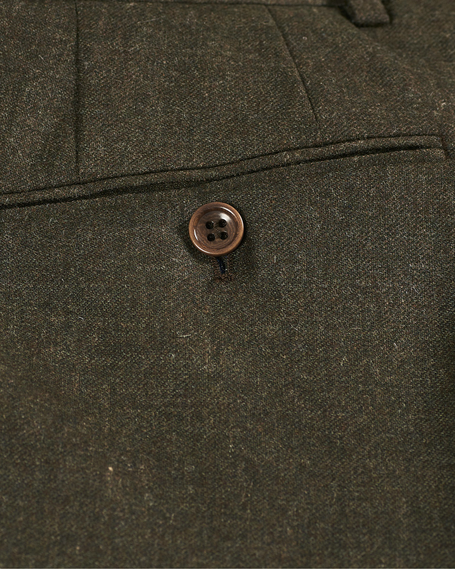 Homme | Pantalons | Morris | Rodney Flannel Trousers Brown