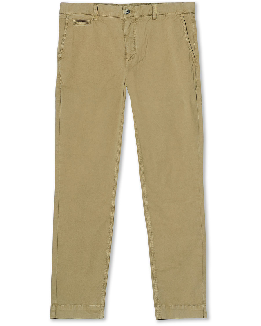 Heren | Broeken | Morris | Henry Cotton Chino Olive