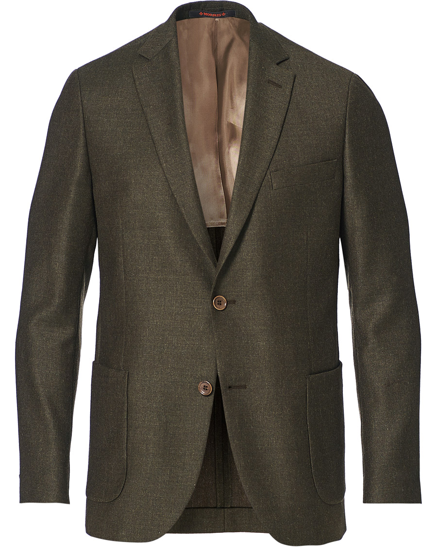 Homme | Blazers | Morris | Archie Flannel Suit Blazer Brown
