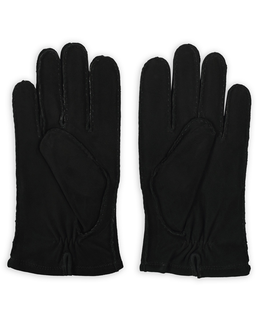 Homme | Morris Suede Gloves Black | Morris | Suede Gloves Black