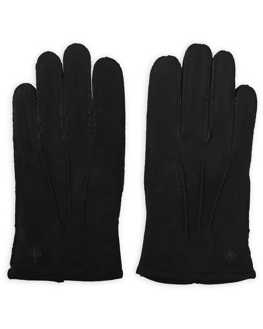 Homme | Morris Suede Gloves Black | Morris | Suede Gloves Black