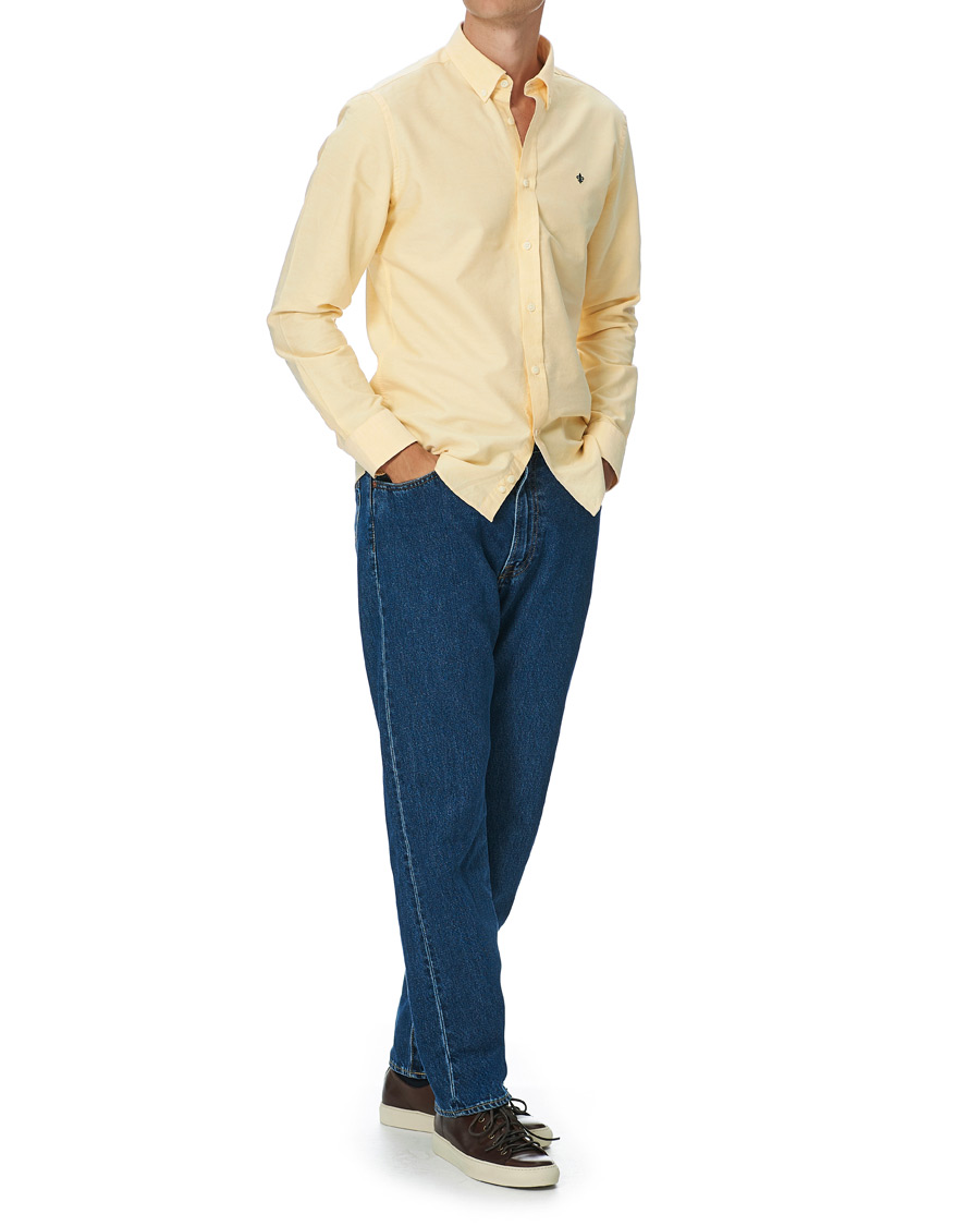 Homme | Chemises | Morris | Douglas Oxford Shirt Yellow