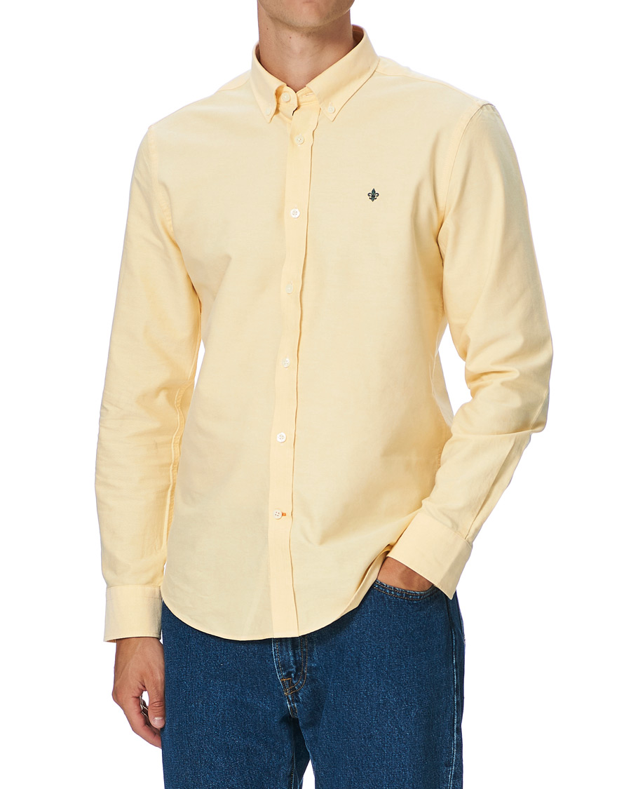 Homme | Chemises | Morris | Douglas Oxford Shirt Yellow