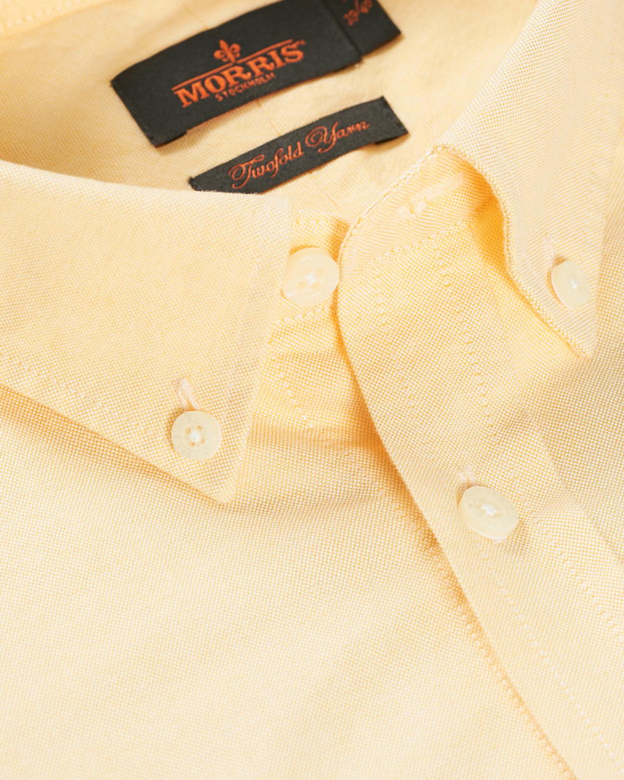 Homme | Chemises | Morris | Douglas Oxford Shirt Yellow