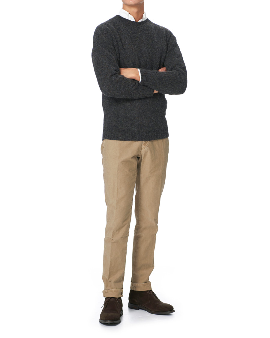 Homme | Pulls Et Tricots | Howlin' | Brushed Wool Sweater Cyborg