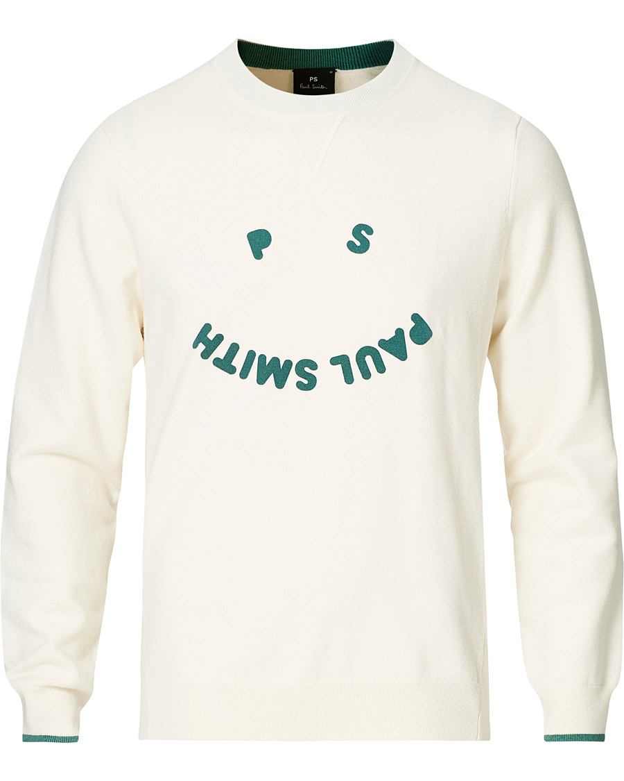 Heren | Truien | PS Paul Smith | Cotton Wool Pullover Offwhite