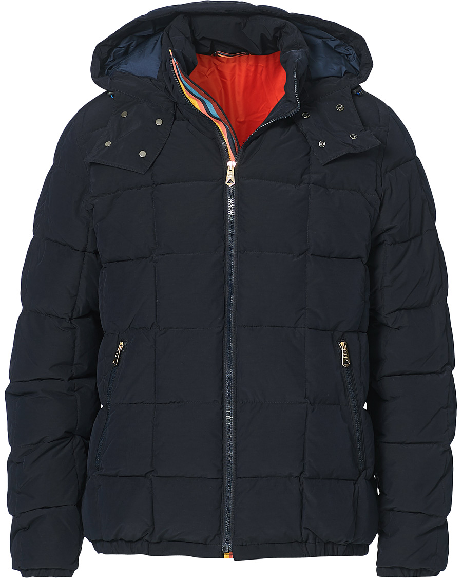 Heren | Jassen | Paul Smith | Hooded Down Jacket Black