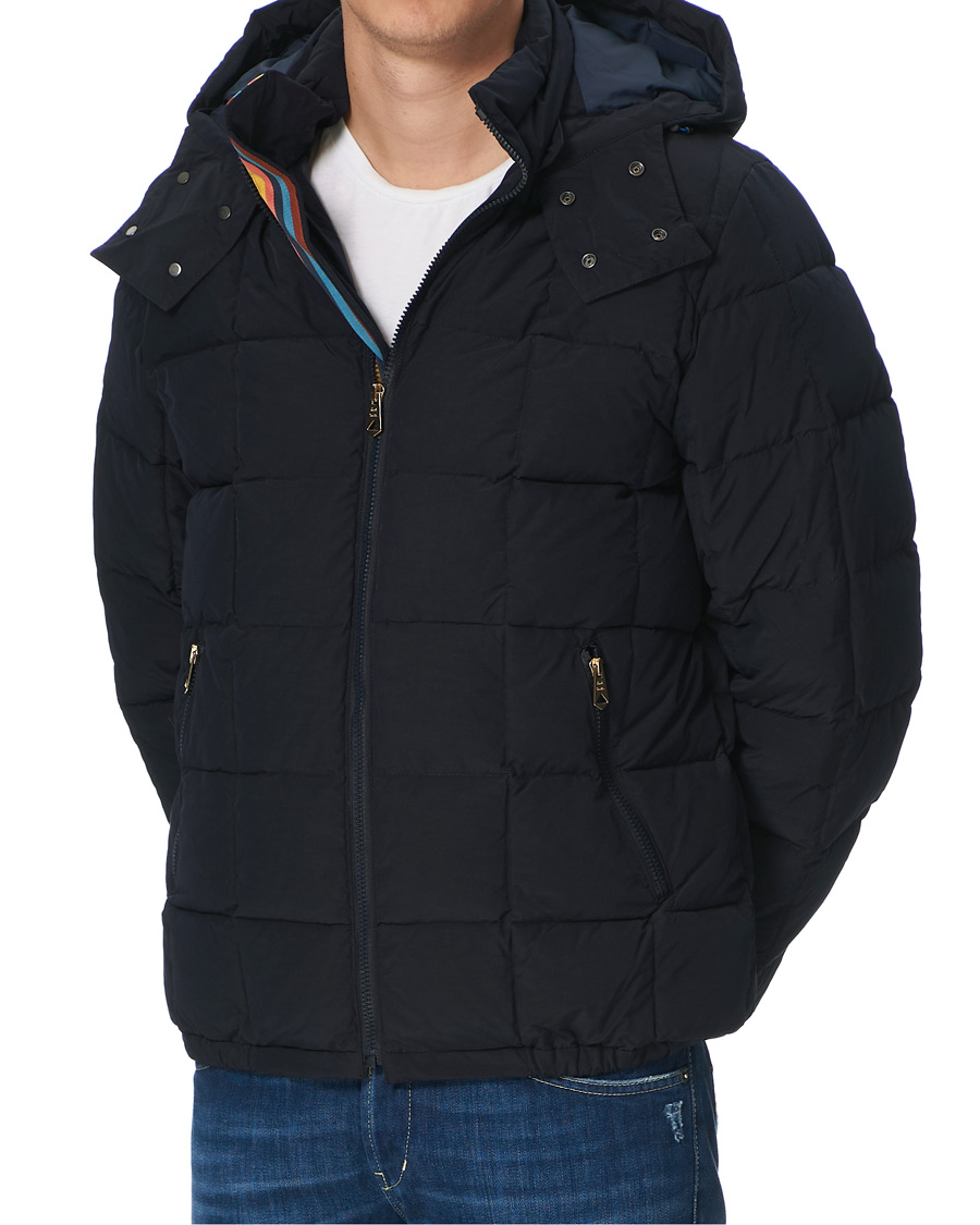 Heren | Jassen | Paul Smith | Hooded Down Jacket Black