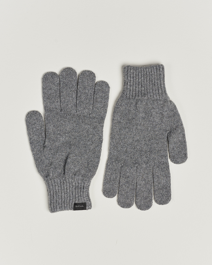 Heren | Paul Smith Cashmere Glove Grey | Paul Smith | Cashmere Glove Grey