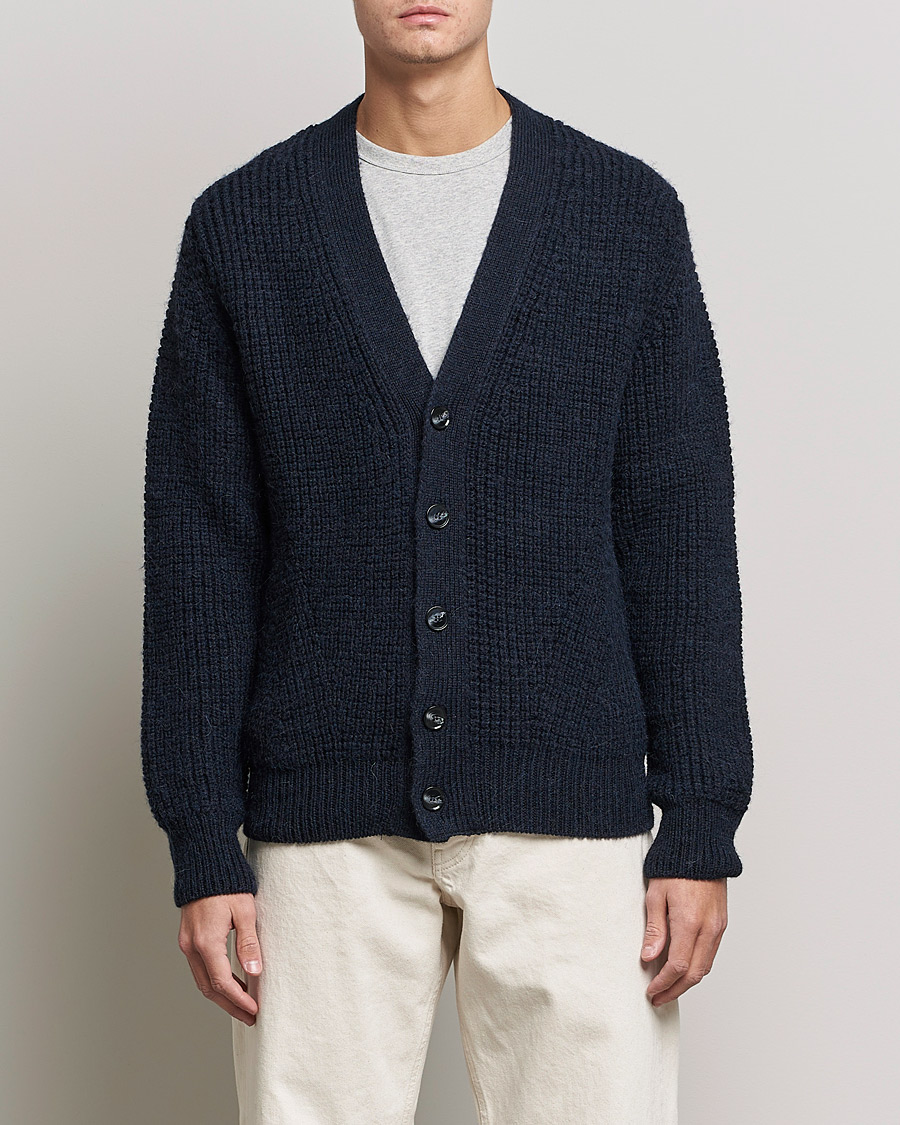 Heren | Truien | Sunflower | John Cardigan Navy
