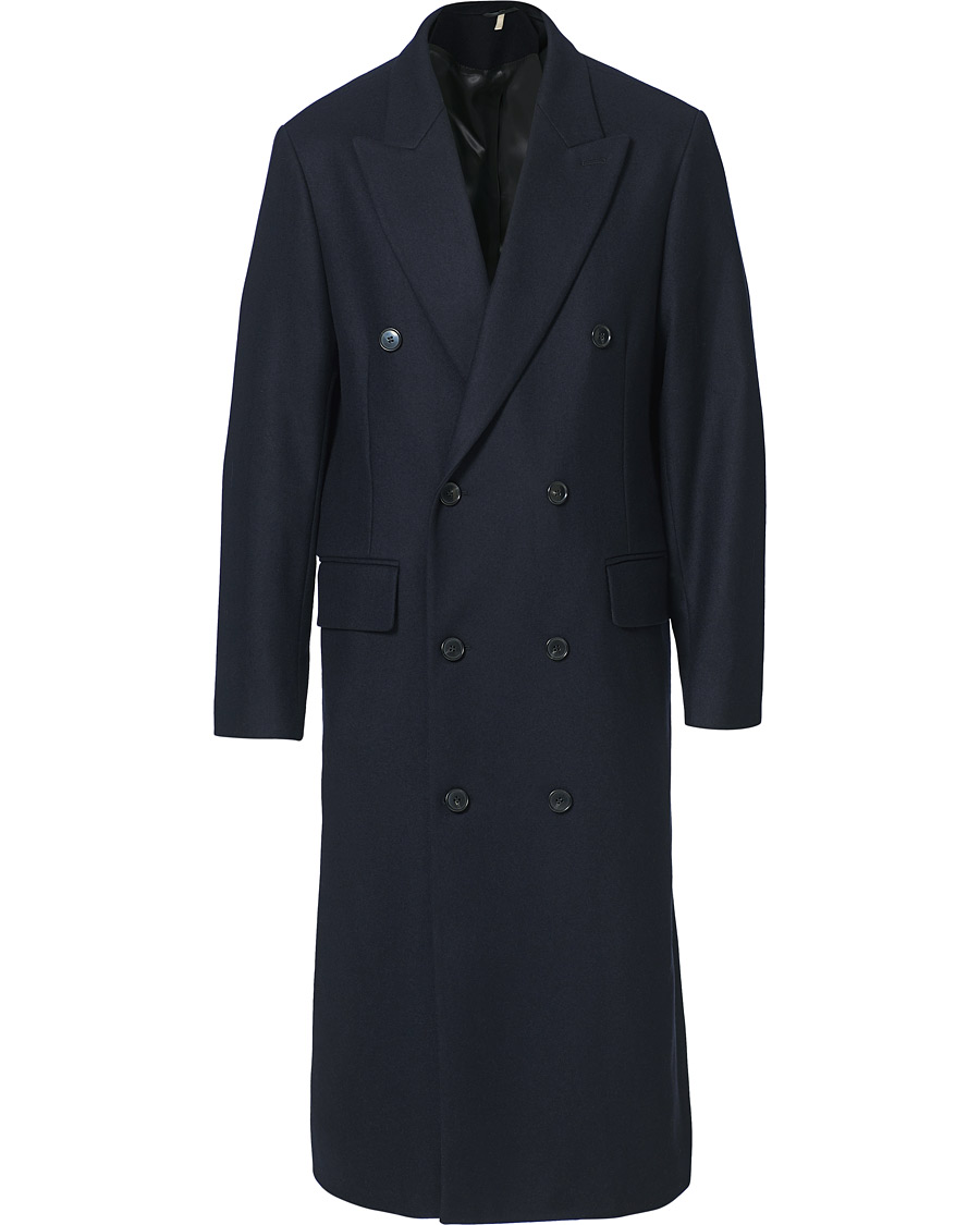 Heren | Jassen | Sunflower | Long Coat Navy