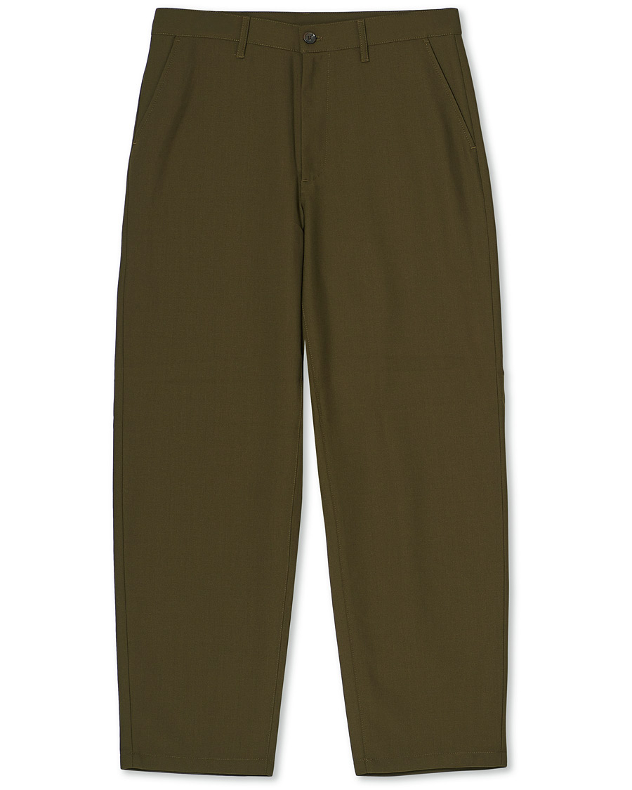 Homme | Pantalons | Sunflower | Soft Wool Trousers Military