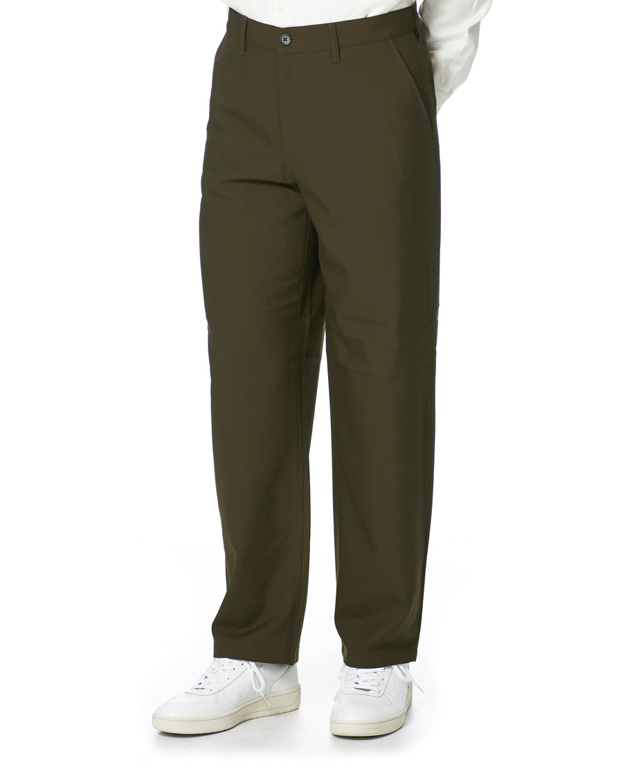 Homme | Pantalons | Sunflower | Soft Wool Trousers Military