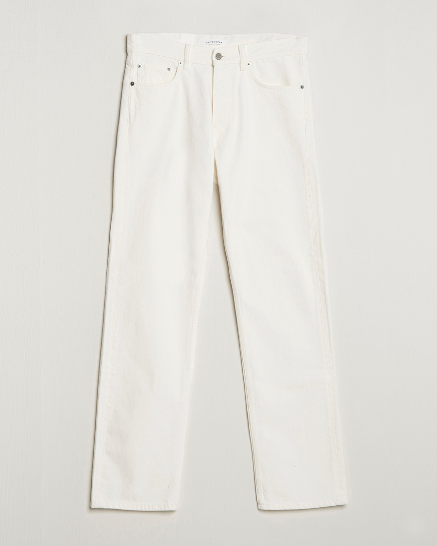 Homme | Jeans | Sunflower | Standard Jeans Washed White