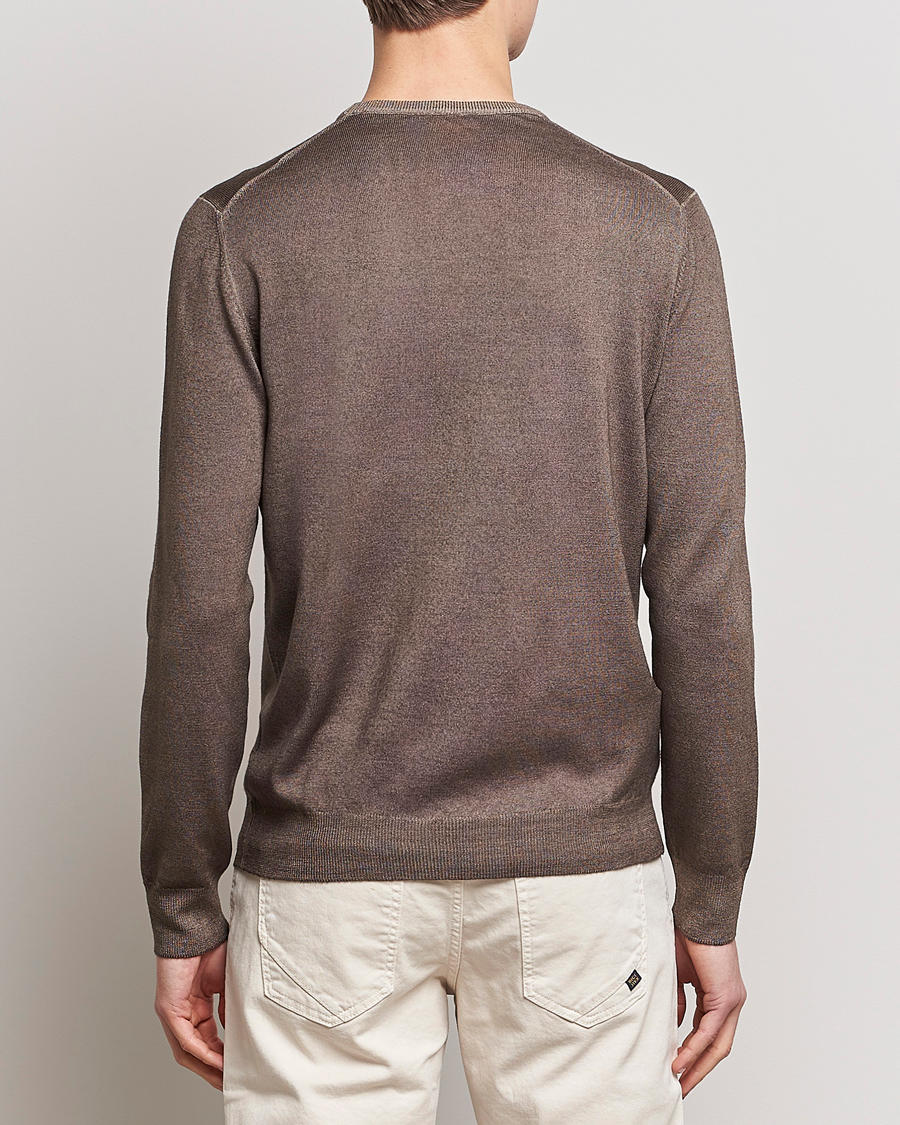 Homme | Pulls Et Tricots | Gran Sasso | Vintage Merino Fashion Fit Crew Neck Pullover Beige