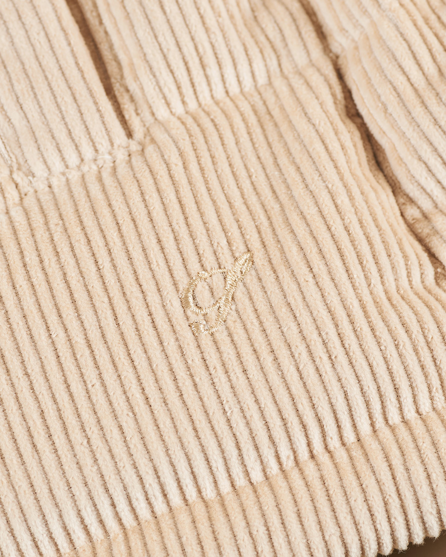 Homme | Manteaux Et Vestes | Stenströms | Padded Corduroy Hood Vest Creme