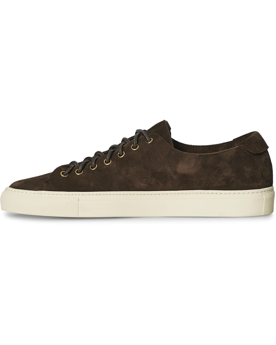 Homme | Buttero Suede Sneaker Dark Brown | Buttero | Suede Sneaker Dark Brown
