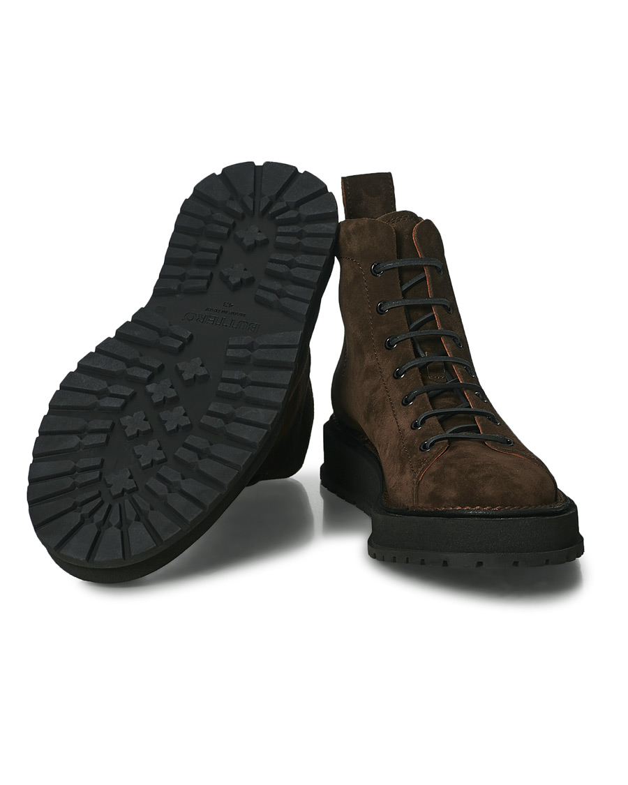 Homme | Buttero Aedi Suede Boots Dark Brown | Buttero | Aedi Suede Boots Dark Brown