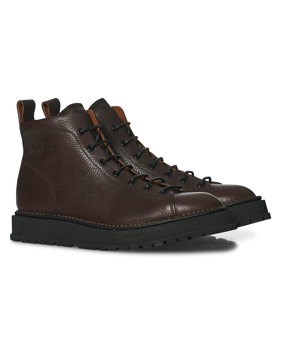 Homme | Buttero Aedi Leather Boots Dark Brown | Buttero | Aedi Leather Boots Dark Brown