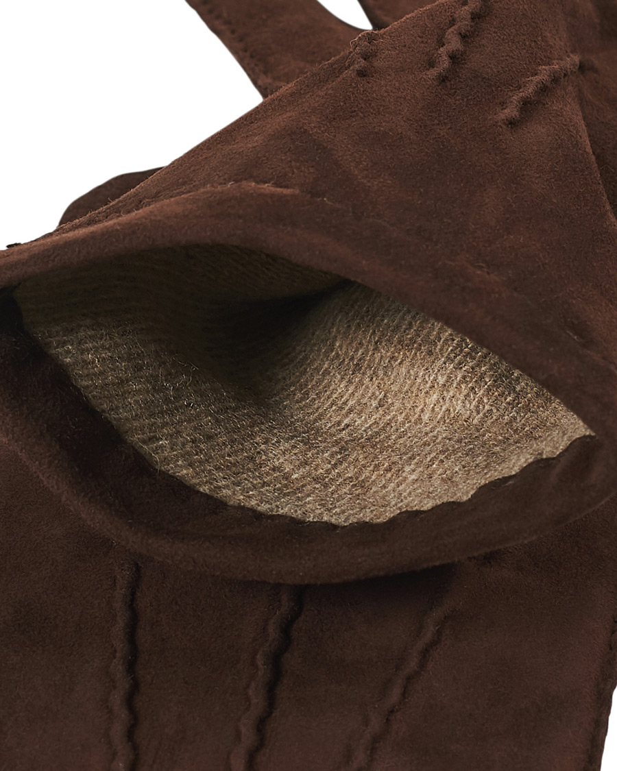 Homme | Hestra Arthur Wool Lined Suede Glove Marron | Hestra | Arthur Wool Lined Suede Glove Marron
