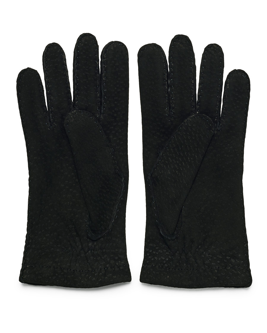 Homme | Hestra Carpincho Handsewn Cashmere Glove Black | Hestra | Carpincho Handsewn Cashmere Glove Black