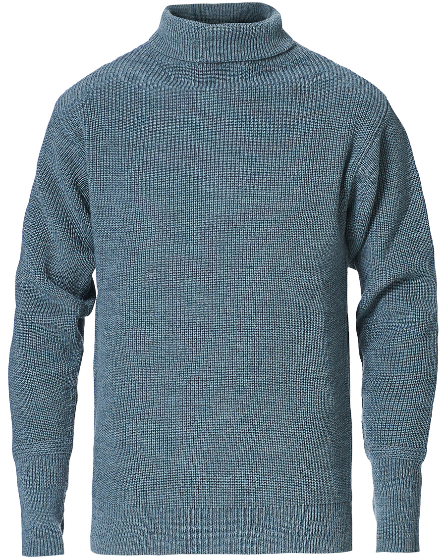 Homme | Pulls Et Tricots | Andersen-Andersen | Sailor Turtleneck Light Indigo