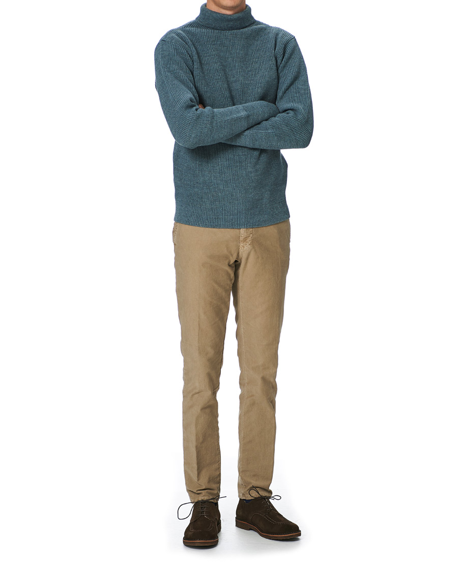 Homme | Pulls Et Tricots | Andersen-Andersen | Sailor Turtleneck Light Indigo