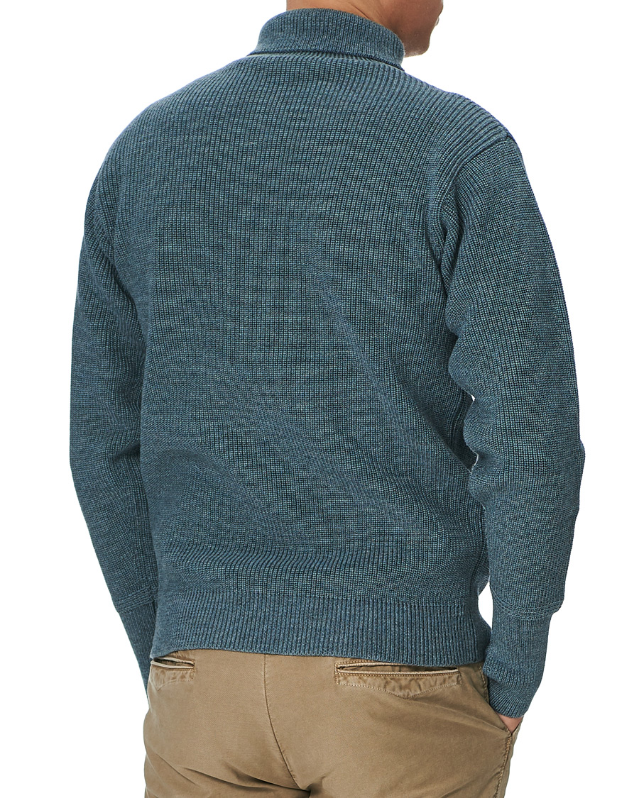 Homme | Pulls Et Tricots | Andersen-Andersen | Sailor Turtleneck Light Indigo